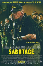 Poster filma Sabotage (2014)